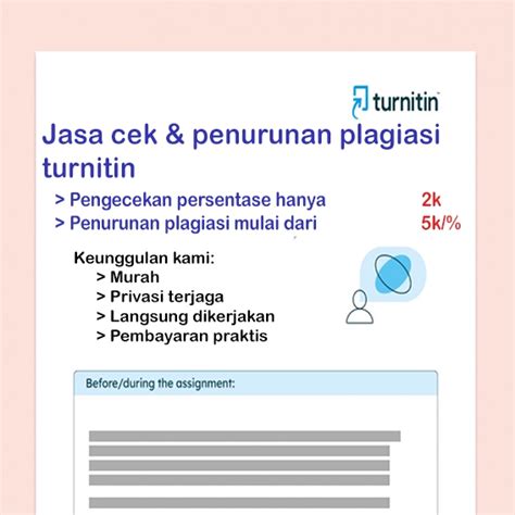 Parafrase Penurunan Plagiasi Skripsi Tesis Artikel Dan Jurnal