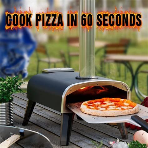 Aidpiza Pizza Oven Outdoor 12 Wood Fired Pizza Ovens Pellet Pizza