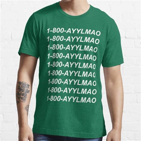 Hotline Ayy Lmao T Shirt For Sale By Rybroskeez Redbubble Ayy