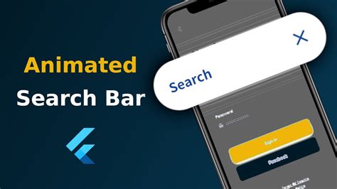 How To Create Animated Search Bar In Flutter Speed Code