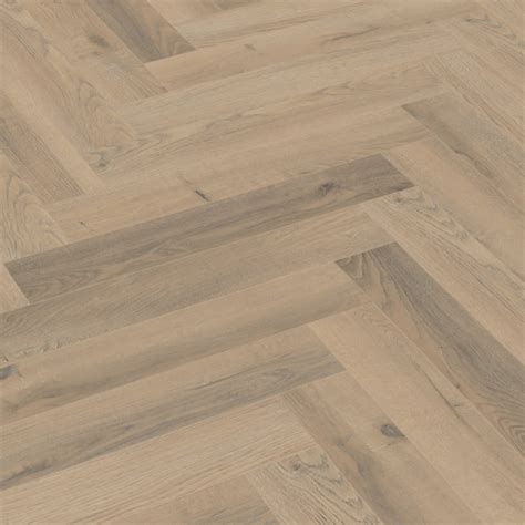 Lignum Fusion Twelve V Premium Greige Oak Herringbone 12mm Laminate