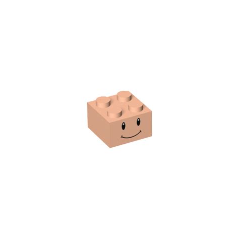 Lego Light Flesh Brick X With Toad Face Brick Owl