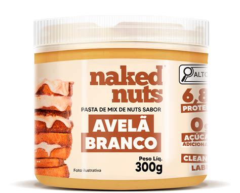 Pasta Mix De Nuts Sabor Avel Branco Naked Nuts G No Atacado Direto