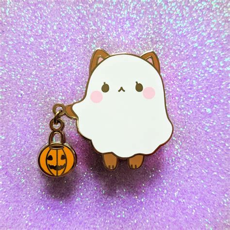 Kawaii Halloween Enamel Pins Super Cute Kawaii