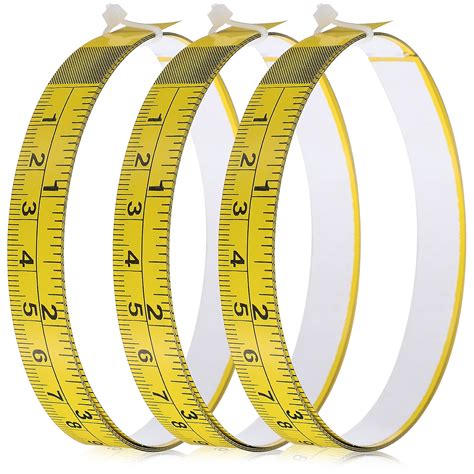 Pcs Self Adhesive Measuring Tapes Imperial And Metric Scales