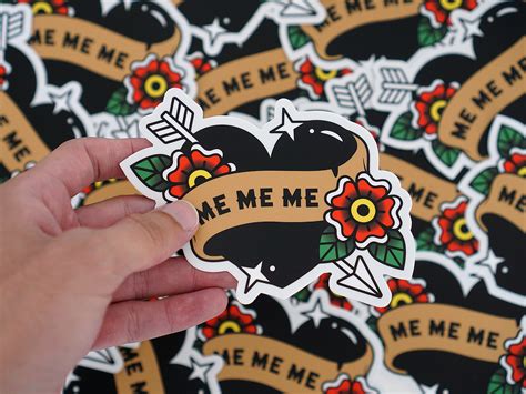 ME ME ME Stickers by Neil Rook on Dribbble