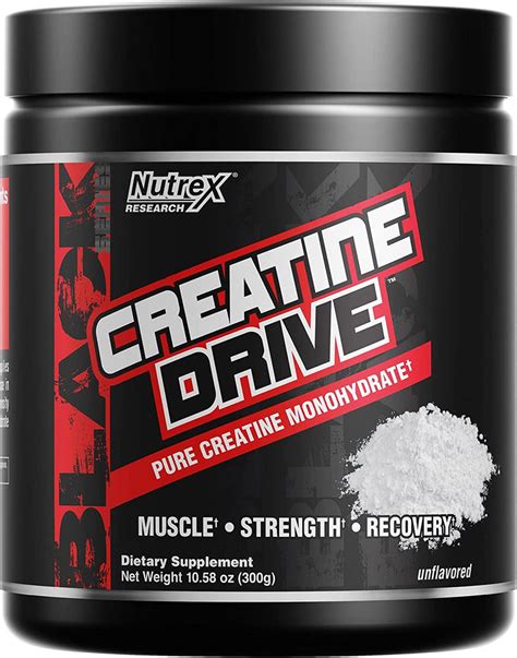 Nutrex Creatine Drive Pure Creatine Monohydrate Unflavored 300 Gr —