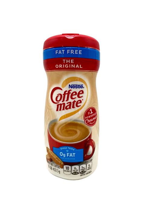 Coffee-Mate Fat-Free Original Powder Coffee Creamer 16 oz - Blue ...