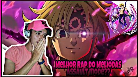 React Rap Do Meliodas Assault Mode Nanatsu No Taizai L Der Dos