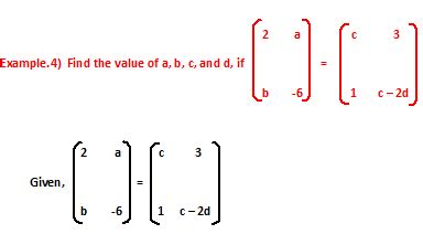 Class Matrix Problem And Solution