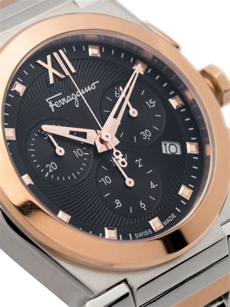 Salvatore Ferragamo Watches Ferragamo Elliptical Chrono Watch Farfetch