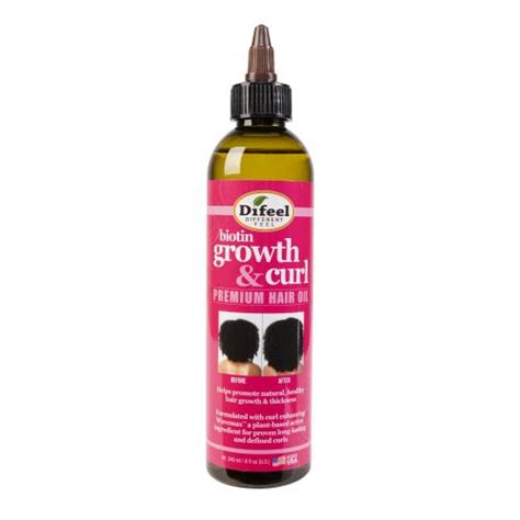 Difeel Biotin Growth Curl Premium Hair Oil Walmart