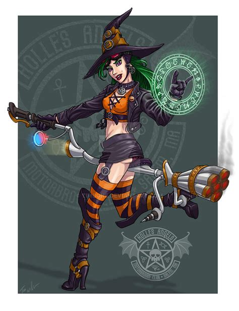 Biker Witch by Timbone on DeviantArt