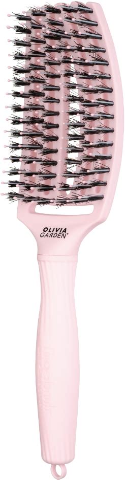 Olivia Garden Fingerbrush Combo Pastel Pink Medium Bij Hairaction Nl