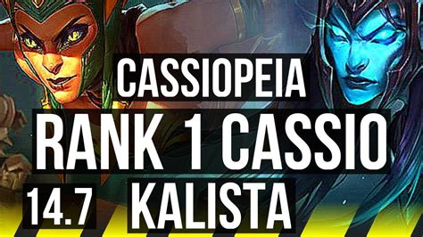 Cassiopeia Nautilus Vs Kalista Blitzcrank Adc Rank Cassio