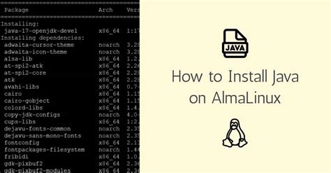 How To Install Java On Almalinux Linux Stans