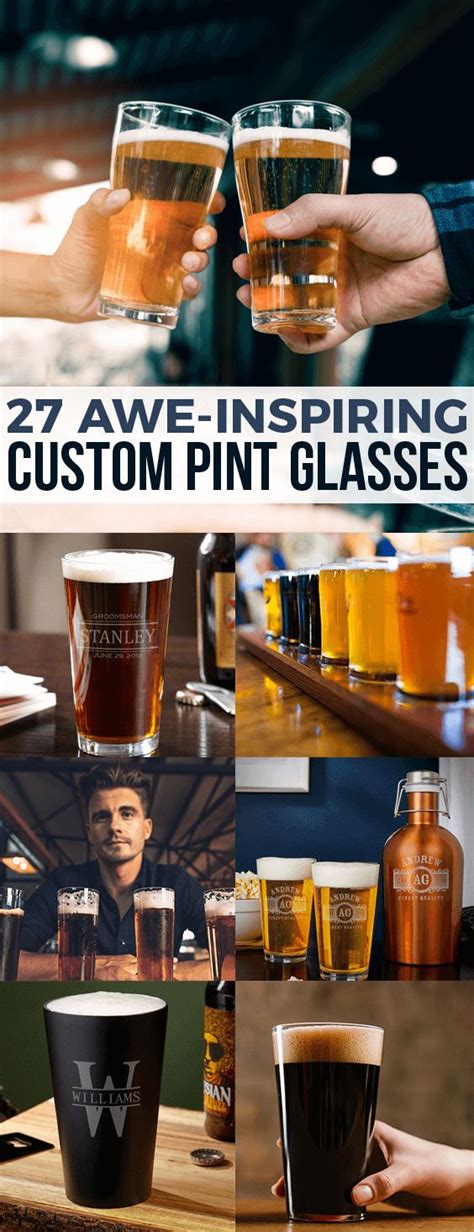 27 Awe Inspiring Custom Pint Glasses Custom Pint Glasses Custom Pint Glass Pint