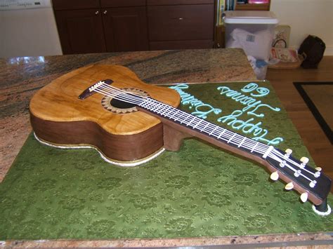 Gorgeous Cakes By Kris Acoustic Guitar Cake