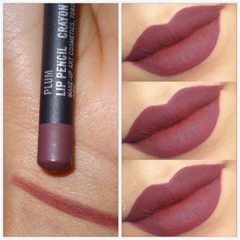 Mac Plum Lipliner Lip Colors Beauty Makeup Makeup Nails