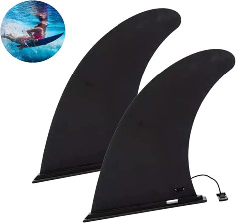 2 Pack Surfboard Sup Fin Removable Universal Sup Fin Detachable