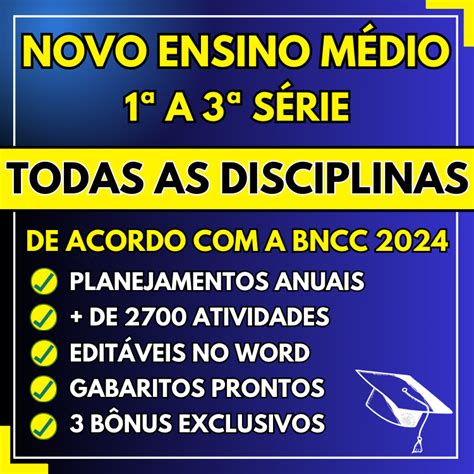 Planejamentos De Aula Ensino MÉdio Bncc Em Word