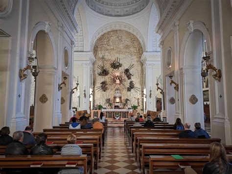 Santuario Madonna Della Corona Ferrara Di Monte Baldo Italy Atlas