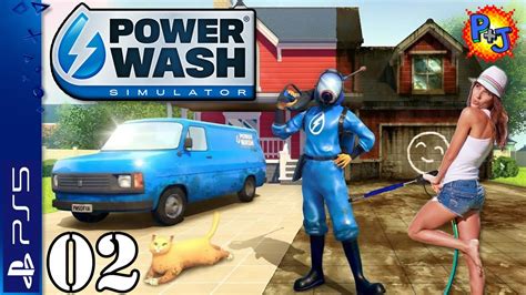 Lets Play Powerwash Simulator Ps5 Console Co Op Multiplayer Gameplay