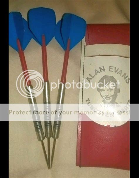 Alan Evans darts on eBay dont get conned!