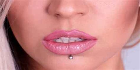 6 Most Popular Types Of Lip Piercing Names Positions Pictures