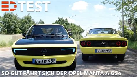 Opel Manta A Gse Elektro Mod Fahrbericht Fahreindruck Probefahrt