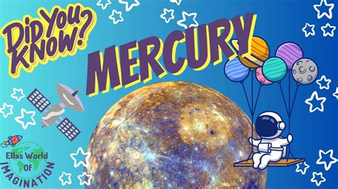 Planet Mercury Fun Facts For Kids Explore The Solar System Together