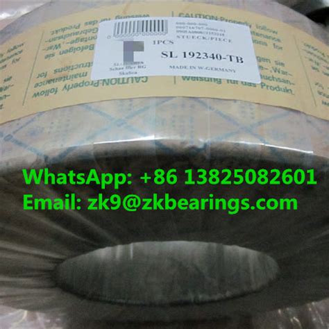 Sl Tb Br Full Complement Cylindrical Roller Bearing X X