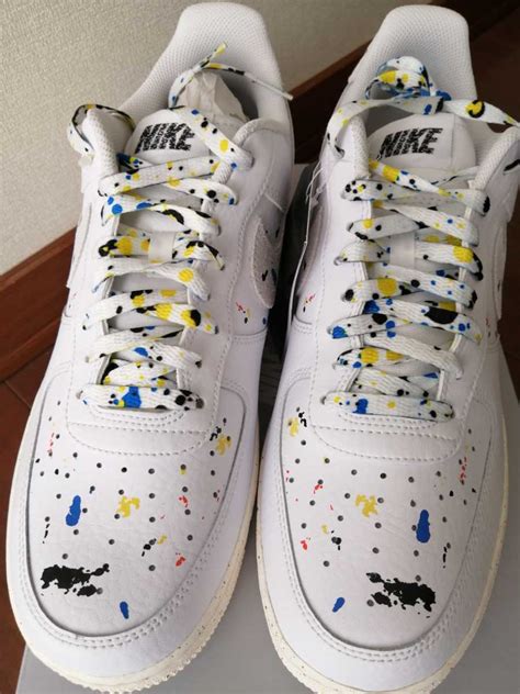 NIKE AIR FORCE 1 LOW PAINT SPLATTER WHITEナイキエアフォース1ペイントスプラッター新品未使用正規品箱