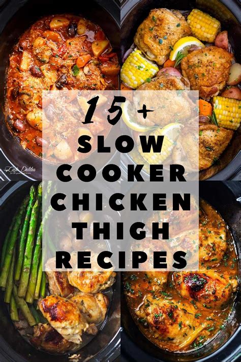 Chicken Thigh Recipes Crockpot Artofit