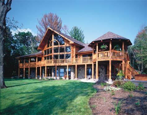 Exteriors By Wisconsin Log Homes National Design Build Services