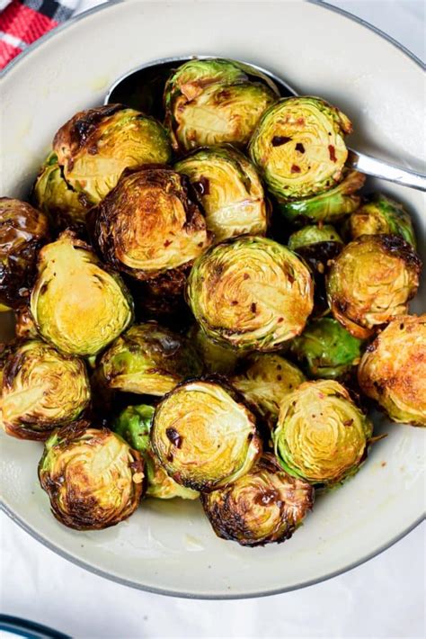 Air Fryer Brussel Sprouts Sweet As Honey