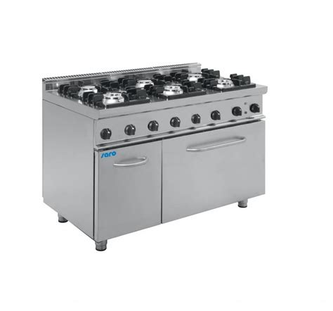 Saro Gasfornuis Met Elektrische Oven Pits Baking And Cooking