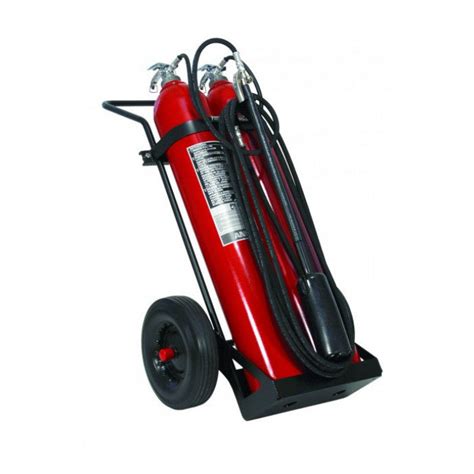 Ansul 100 Lb Co2 Wheeled Fire Extinguisher Co2 100 — Safety Plus Pro