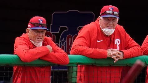 Phillies Charlie Manuel Former Manager For Philadelphia Mlb Team