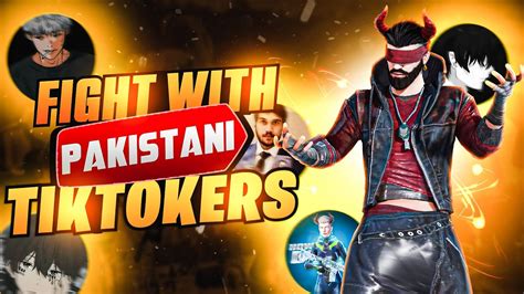 FIGHT WITH PAKISTANI FAMOUS TIKTOKERS PUBG MOBILE YouTube