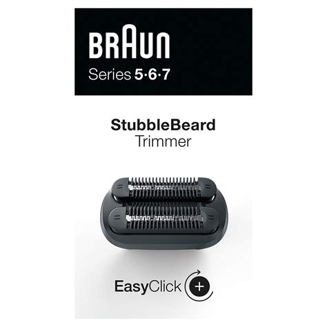 Accesorio Recortadora De Barba Braun Easyclick Para Afeitadora