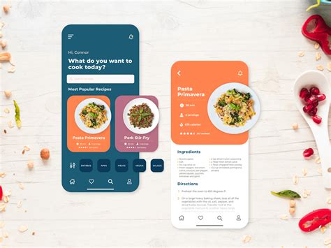 Recipe App UI On Behance