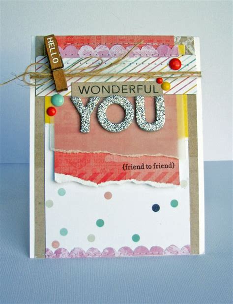 Scrapbook Cards Today Blog World Card Making Day Sketch