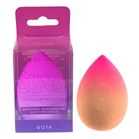 Esponja De Maquiagem Gota Smooth Blender Bella Femme