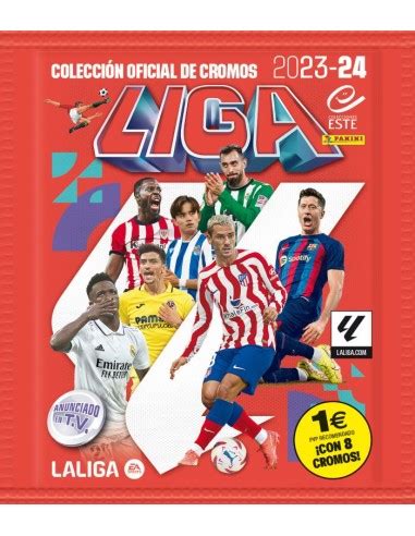 Pack Lanzamiento Cromos Liga Este 2023 24 De Panini