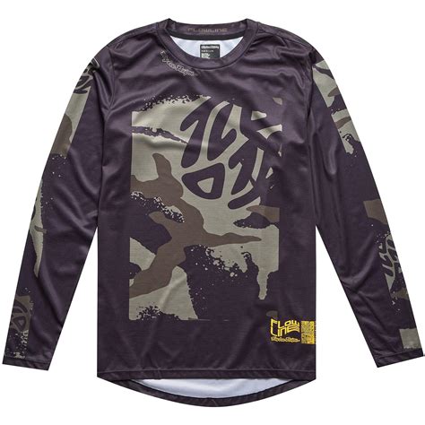 Troy Lee Designs Flowline Youth Fietsshirt Met Lange Mouwen Confined