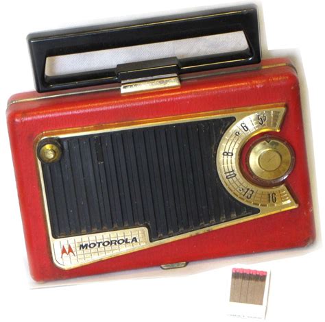 1950 Transistor Radio Vintage Deco 1950 S Red Magnavox Portable Tube Transistor Radio