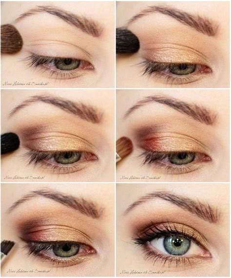 10 Gold Smoky Eye Tutorials For Fall Pretty Designs