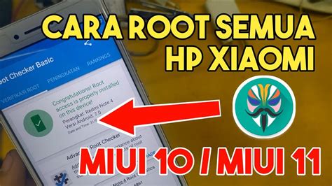 Cara Me Root Hp Xiaomi Tujuh Media