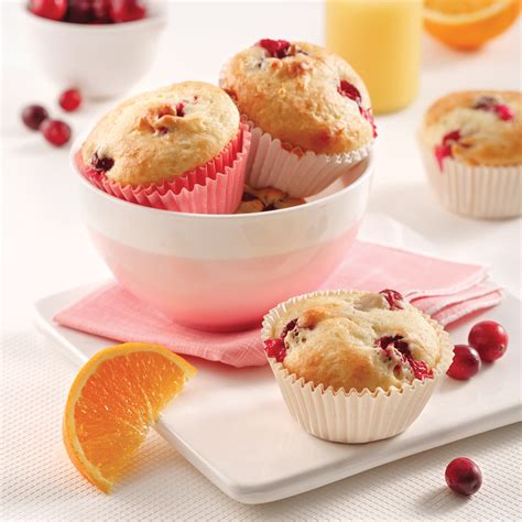 Muffins Canneberges Orange Les Recettes De Caty